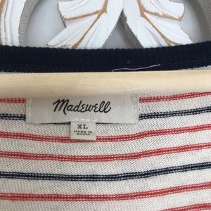 Madewell Tops - MADEWELL Striped Women's Soft Stretchy Tshirt XL. Madewell Tops - MADEWELL Striped Women's Soft Stretchy Tshirt XL.